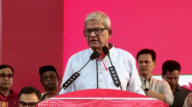 দেশকে ধ্বংসস্তূপ থেকে রক্ষা করেছেন তারেক রহমান: মির্জা ফখরুল