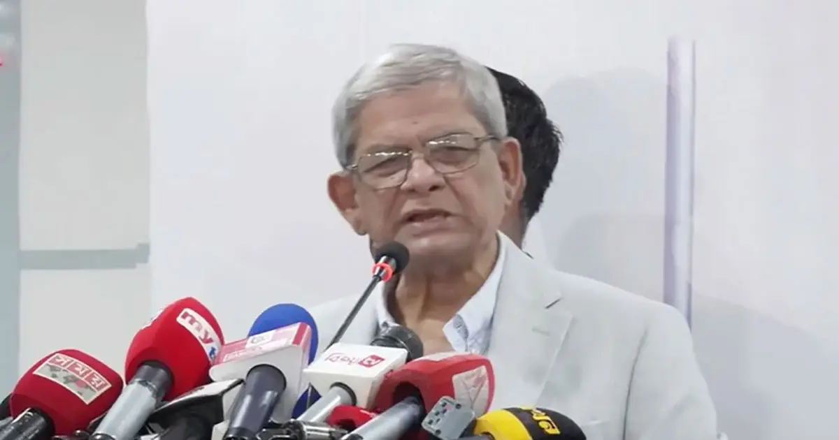 পরবর্তী রাষ্ট্রপতির নাম স্থায়ী কমিটির বৈঠকে চূড়ান্ত হবে: মির্জা ফখরুল