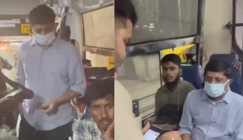 ছদ্মবেশে বাসে উঠে কন্ডাক্টরের কাছেই অপদস্থ কর্ণাটকের পরিবহনমন্ত্রী