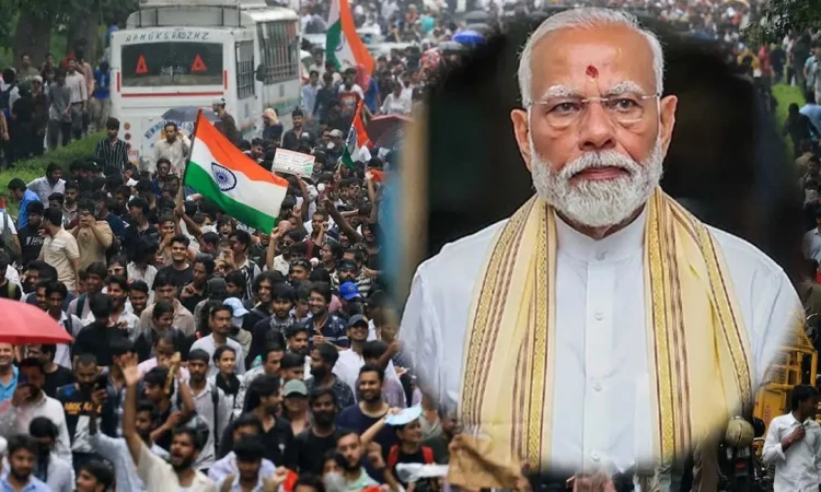প্রশ্নফাঁস ইস্যুতে সিজেপির আন্দোলন বড় চ্যালেঞ্জে ফেলছে মোদি সরকার: সিএনবিসি
