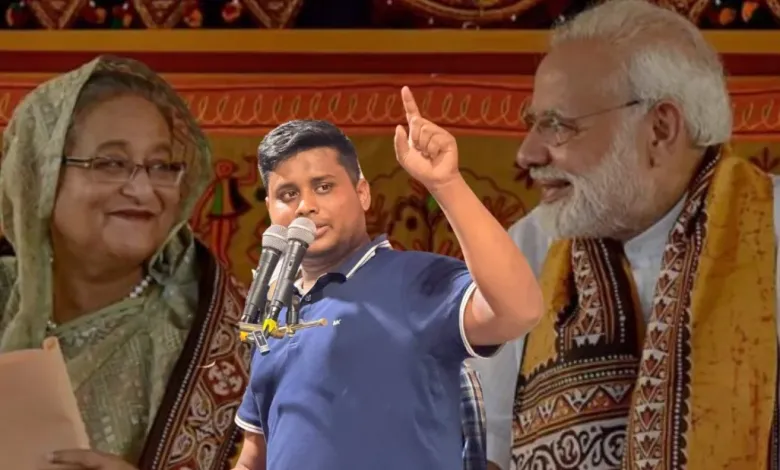 মোদিকে পালাতে হতে পারে, মনে হয় শেখ হাসিনা তাকে নিয়েই দেশে ফিরবেন :হাসনাত আবদুল্লাহ