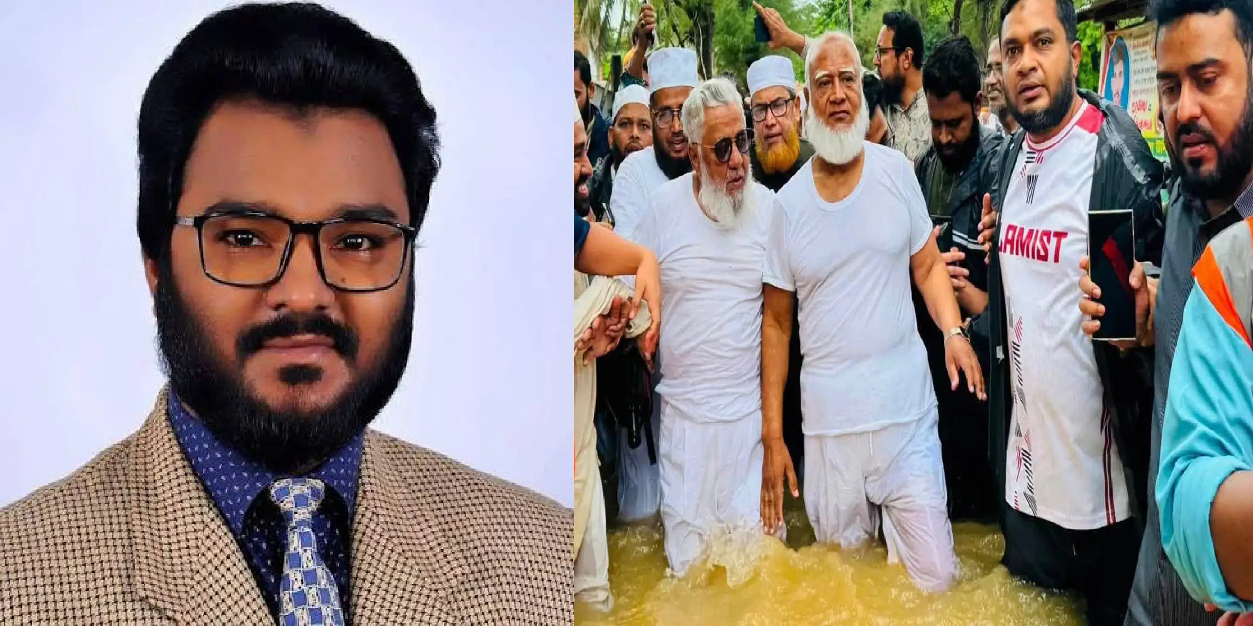 দুর্যোগে সবার আগে এগিয়ে আসেন জামায়াত আমির, ফেসবুকে প্রশংসা গণঅধিকার পরিষদের নেতা ফারুক হাসানের