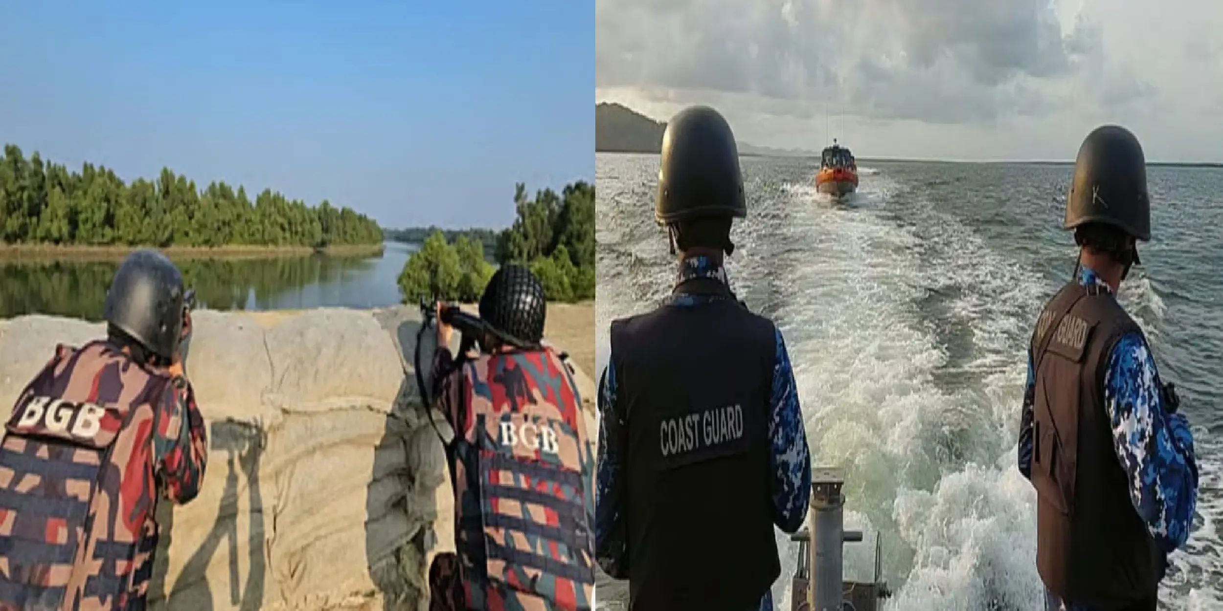 টেকনাফ সীমান্তে তীব্র আতঙ্ক, রোহিঙ্গা অনুপ্রবেশের শঙ্কায় নাফ নদীতে টহল জোরদার