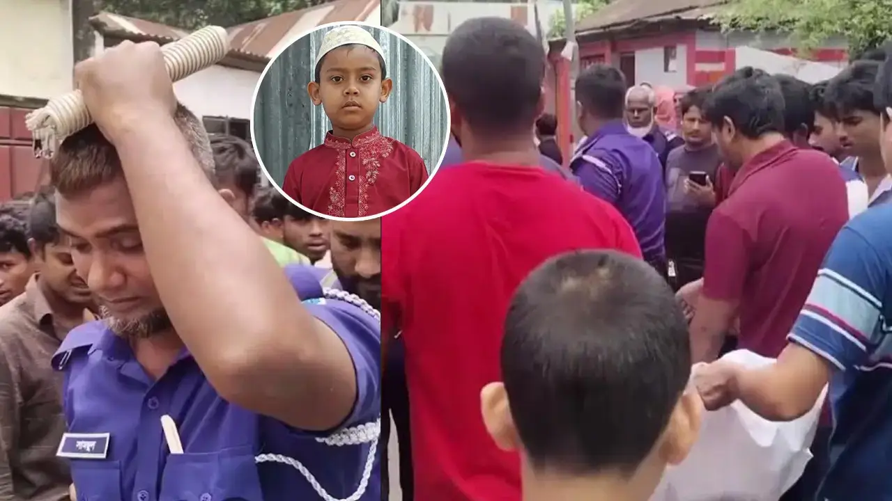 দুর্ঘটনার খবর পেয়ে ঘটনাস্থলে গিয়ে নিজের ছেলের মরদেহ দেখলেন পুলিশ কনস্টেবল