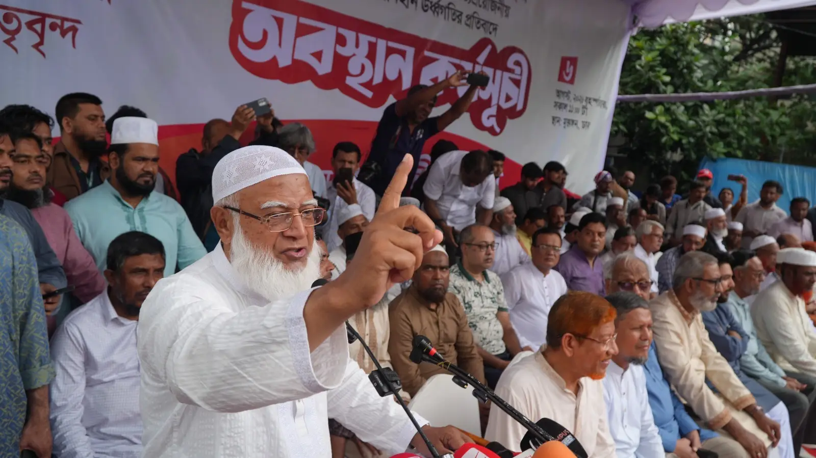 দাবি আদায় না হওয়া পর্যন্ত ১১ দলীয় ঐক্যের আন্দোলন চলবে: ডা. শফিকুর রহমান