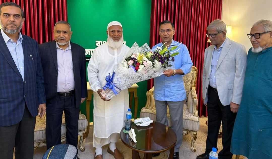 জামায়াত আমিরের বাসায় তারেক রহমান, কুশল বিনিময় ও রাজনৈতিক আলোচনা