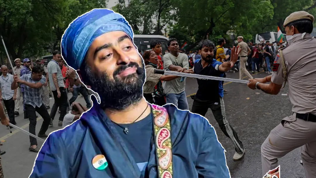 দিল্লিতে শিক্ষার্থীদের ওপর পুলিশের হামলার প্রতিবাদে সরব অরিজিৎ সিং