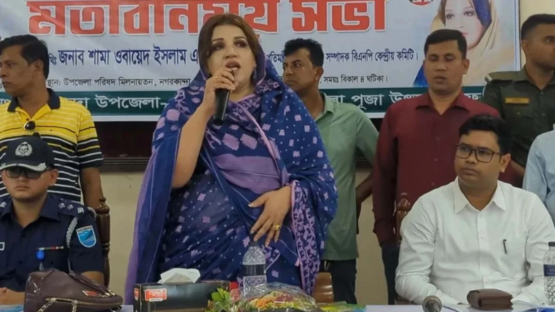 ধ্বংসপ্রাপ্ত অর্থনীতি পেয়েছে বর্তমান সরকার: শামা ওবায়েদ