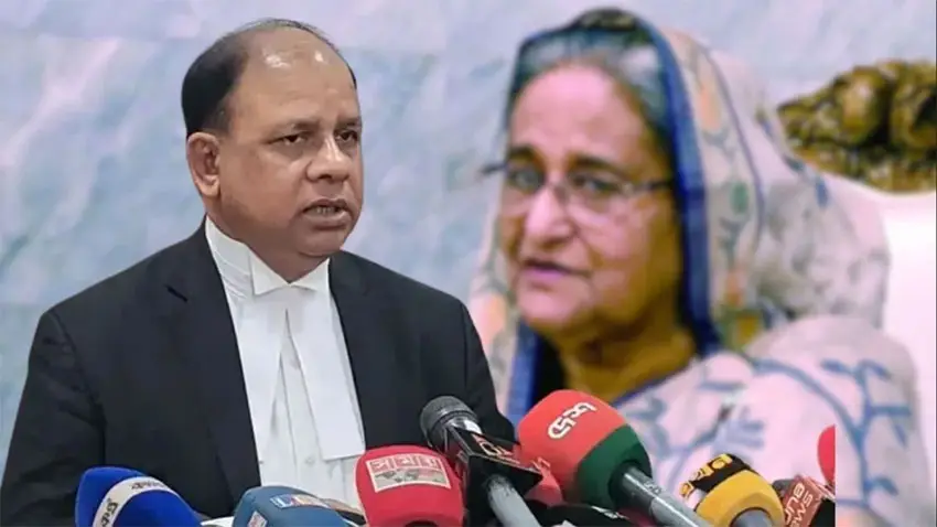 শেখ হাসিনার দেশে ফিরে সরাসরি আত্মসমর্পণের সুযোগ নেই: আন্তর্জাতিক অপরাধ ট্রাইব্যুনালের চিফ প্রসিকিউটর
