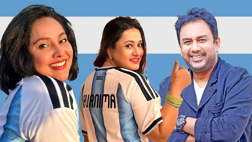 বিশ্বকাপ ফাইনালে আর্জেন্টিনার জয় চান শোবিজ তারকারা