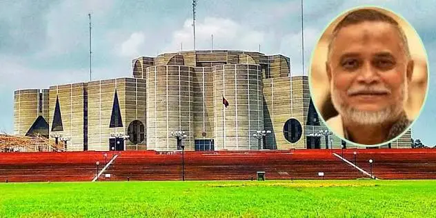 সংসদ ভবনের মসজিদেও চুইয়ে পড়ছে বৃষ্টির পানি, বিষয়টি সংসদে তুললেন হুইপ জি কে গউছ