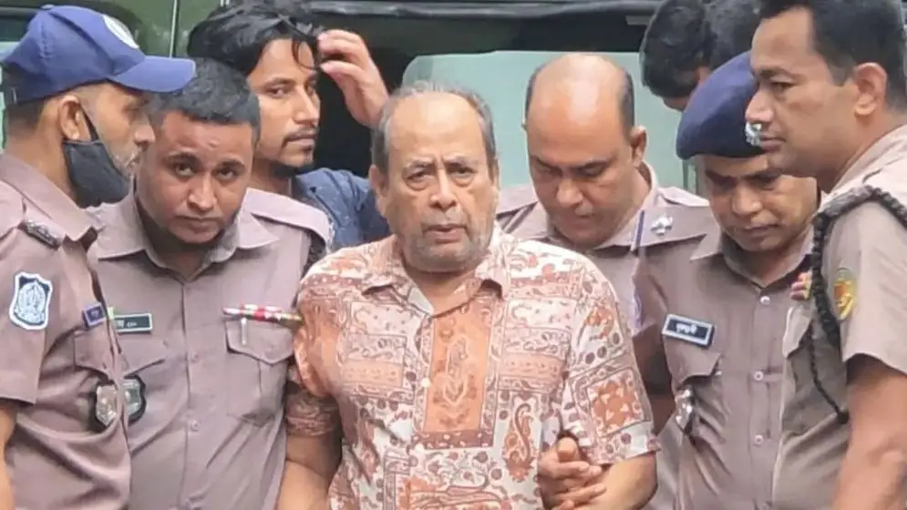 আন্তর্জাতিক অপরাধ ট্রাইব্যুনালে হাজির মেজর (অব.) মোজাফফর হোসেন