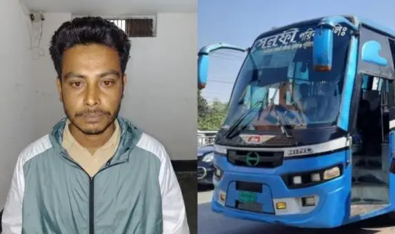 শিবালয়ে বাসে চাঁদাবাজির অভিযোগে যুবদল নেতা আটক