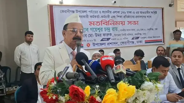 দুর্নীতি এখন ঈদের বকশিশের মতো-গয়েশ্বর চন্দ্র রায়