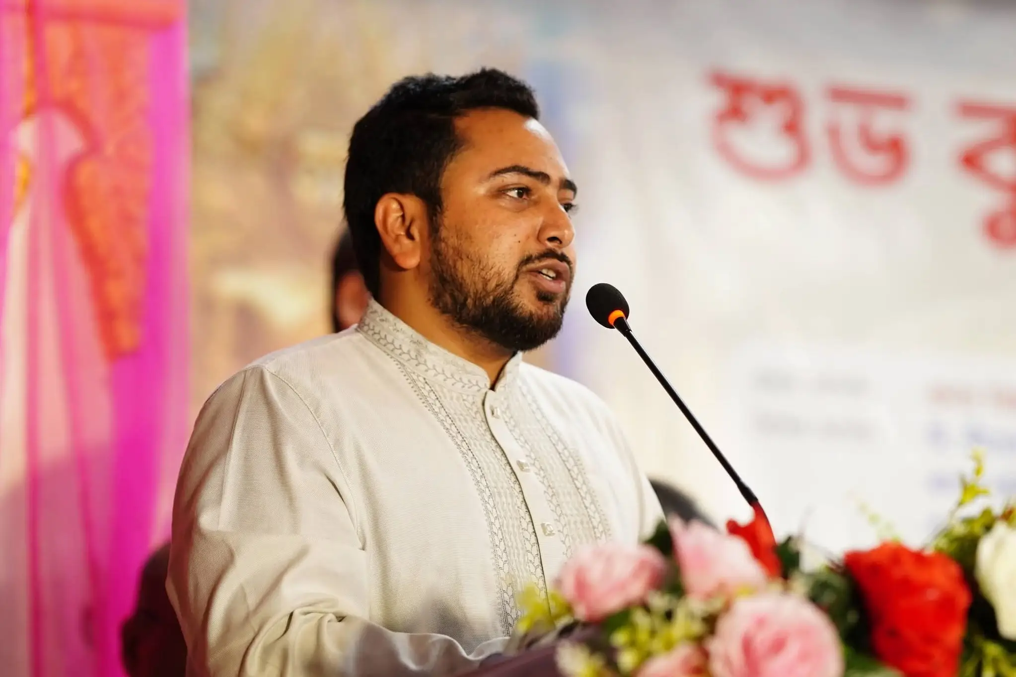 সাম্প্রদায়িক সম্প্রীতি এখন সবচেয়ে জরুরি: নাহিদ ইসলাম