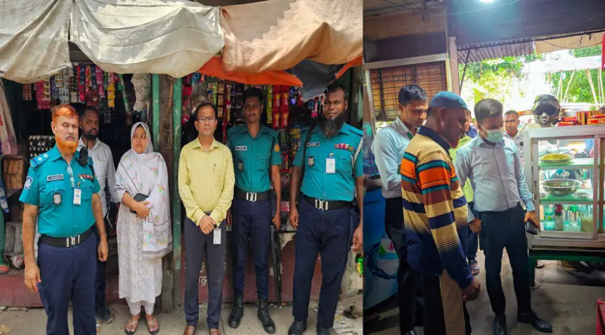 ভোক্তা অধিদপ্তরের অভিযানে ১৬ প্রতিষ্ঠানকে জরিমানা