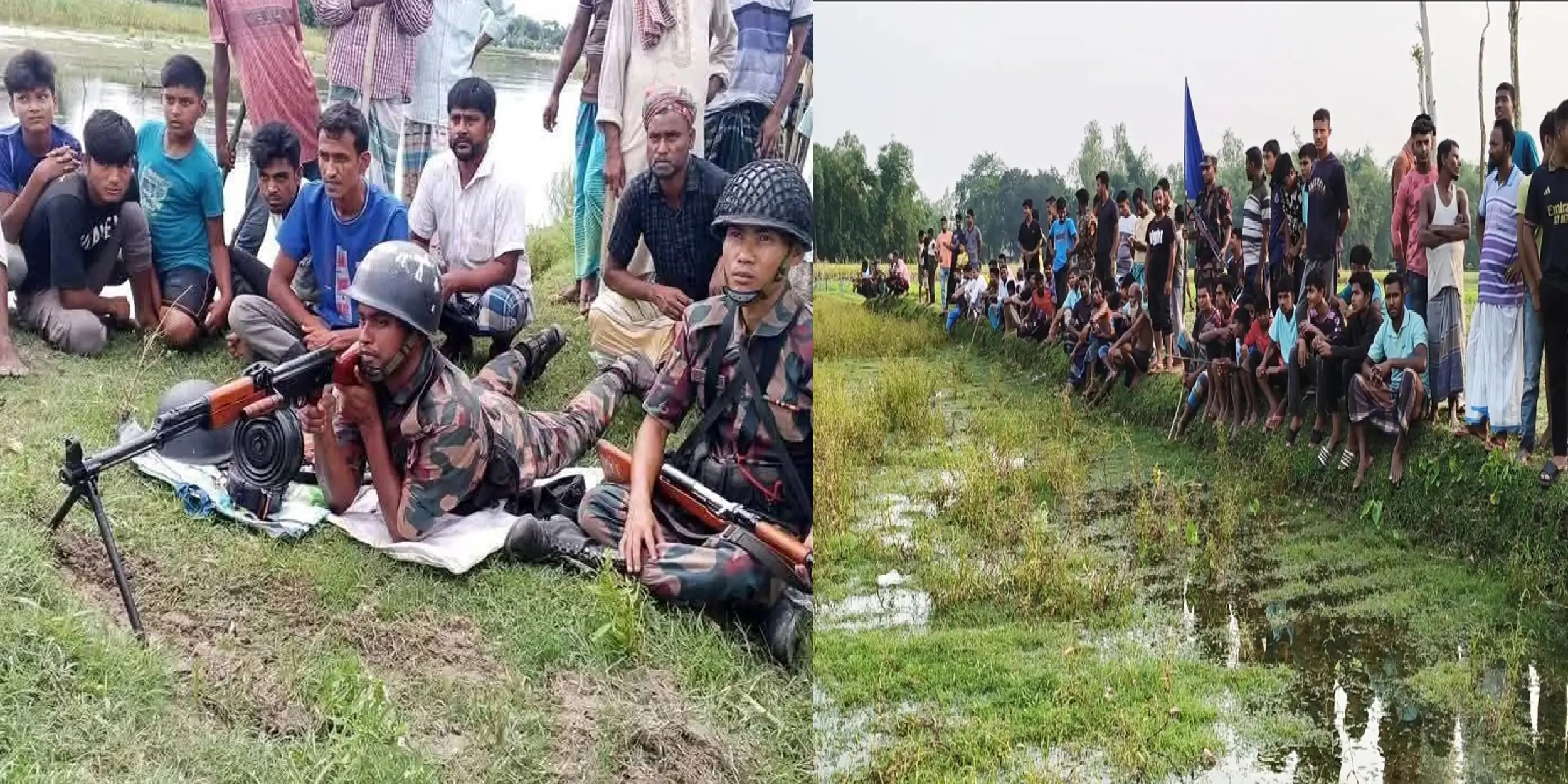 লালমনিরহাট সীমান্তে পুশইন আতঙ্ক: বিজিবি ও গ্রামবাসীর সতর্কতায় ব্যর্থ বিএসএফের নতুন চেষ্টা