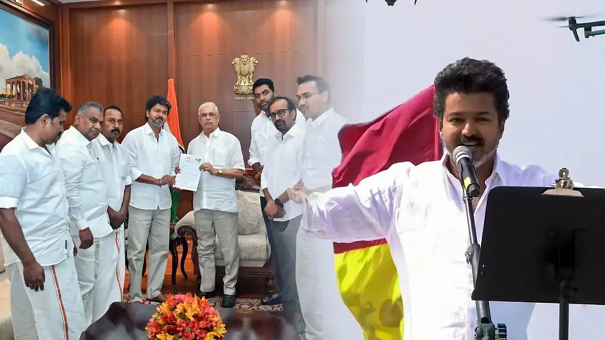 সরকার গঠনে অনিশ্চয়তায় থালাপতি বিজয়, সংখ্যাগরিষ্ঠতা থেকে এখনও দূরে টিভিকে