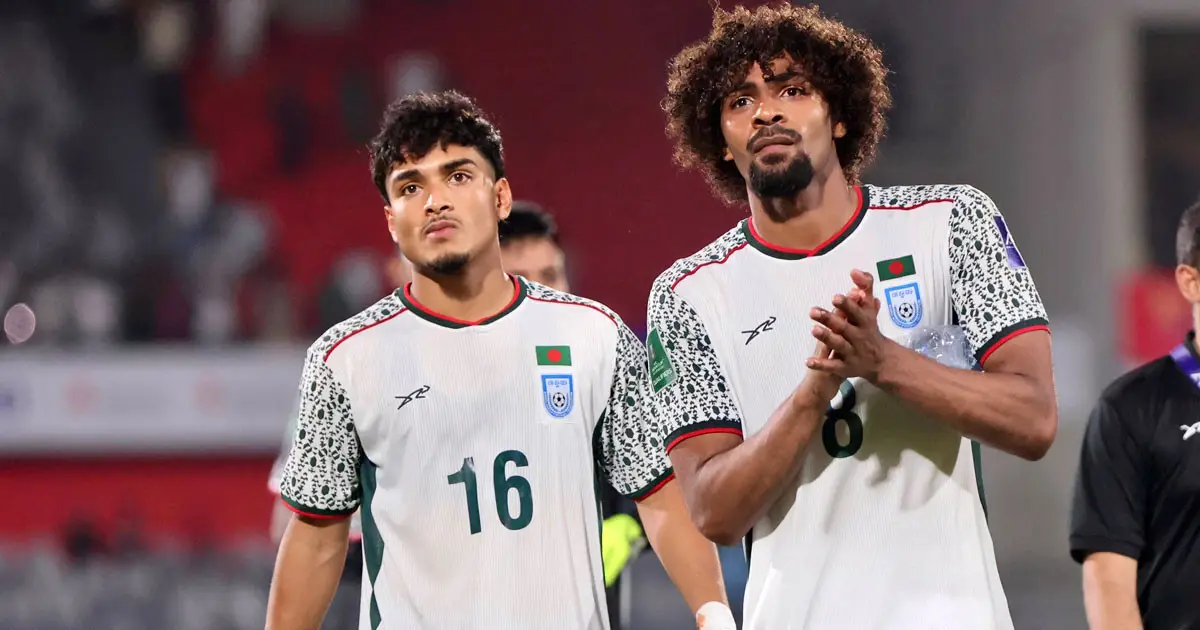 হামজার জোড়া গোলের পরও বাংলাদেশের জয় হাতছাড়া নেপালের শেষ মুহূর্তের গোলে