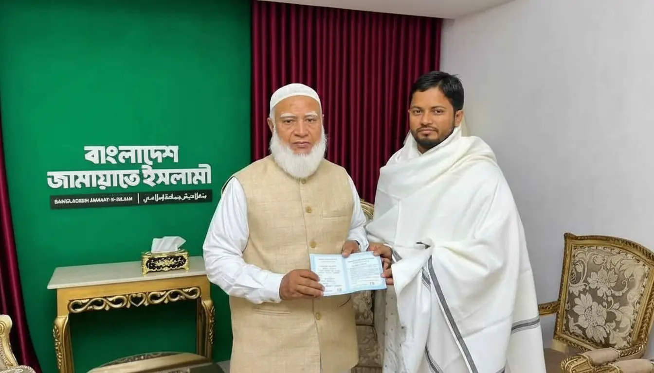 জামায়াতে যোগ দিলেন ছাত্রশিবিরের  সদ্য বিদায়ী সভাপতি জাহিদুল