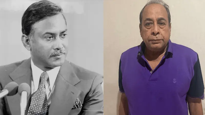 ৪৫ বছর পলাতক থাকার পর গ্রেপ্তার জিয়াউর রহমান হত্যা মামলার আসামি মেজর (অব.) মোজাফফর হোসেন