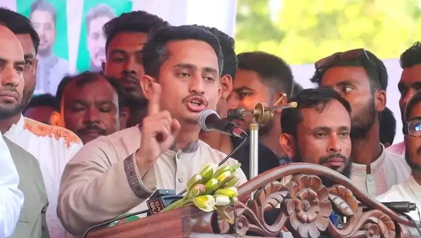 ‘চাঁদাবাজি বন্ধ করতে না পারলে ক্ষমতা ছেড়ে দিন’— সরকারকে সারজিস আলম