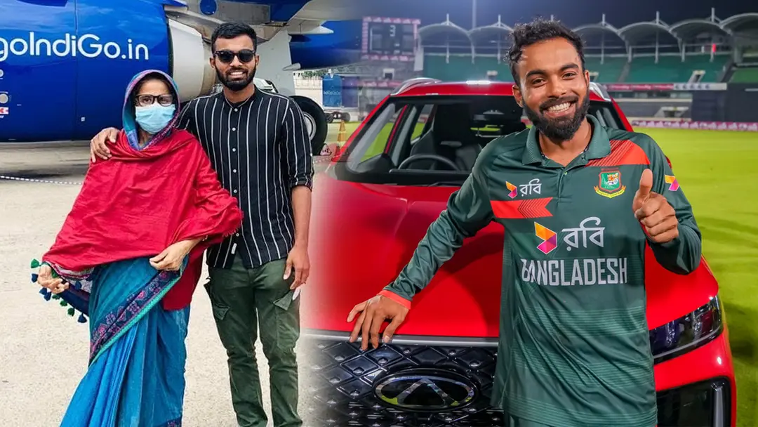 গাড়ি জিতেই মায়ের কথা মনে পড়ল হৃদয়ের, আবেগঘন পোস্টে ভাইরাল টাইগার ব্যাটার