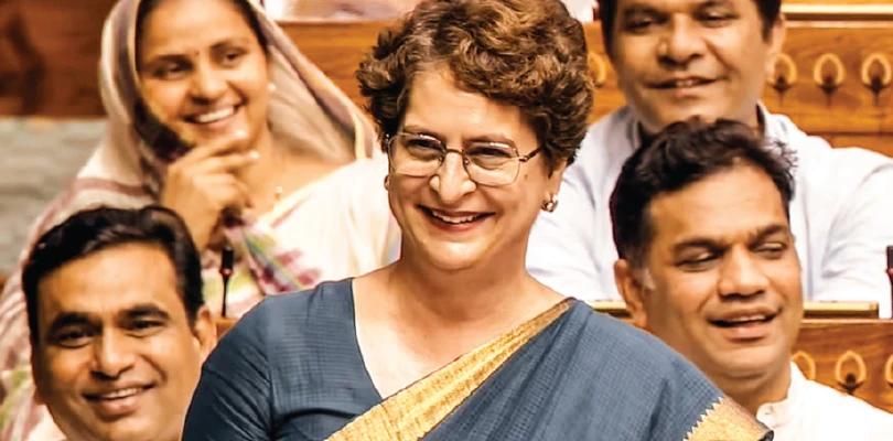 লোকসভায় মোদিকে কড়া আক্রমণ প্রিয়াঙ্কার, ‘ক্যামেরার কোণ নয়, হৃদয়ের দৃষ্টিভঙ্গি বদলান’